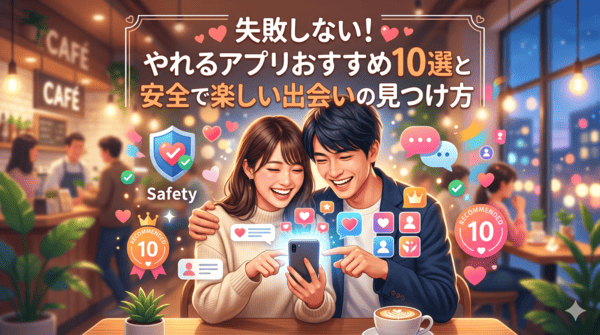 失敗しない！やれるアプリおすすめ10選と安全で楽しい出会いの見つけ方